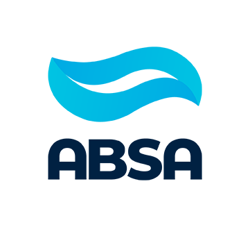Logo de ABSA. Al servicio de todos